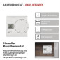Preview: Emos Raumthermostat manuell verkabelt 5-30°C 0,4°C Hysterese P5603R