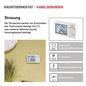 Preview: Emos Raumthermostat manuell verkabelt 5-35°C feste Hysterese P5604