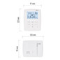 Preview: Emos Raumthermostat OpenTherm programmierbar kabellos 7-30°C 0,2°C P5611OT