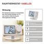Preview: Emos Raumthermostat manuell kabellos 5-35°C feste Hysterese P5614