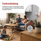 Preview: Emos Raumthermostat manuell kabellos 5-35°C variable Hysterese P5618
