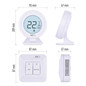 Preview: Emos Raumthermostat manuell kabellos 5-35°C variable Hysterese P5618