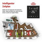 Preview: Emos Fußbodenheizungs-Thermostat GoSmart Fußbodenheizung Unterputz WiFi mit Batteriepufferung P56201BUF