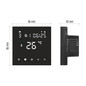 Preview: Emos Fußbodenheizungs-Thermostat GoSmart Fußbodenheizung Unterputz WiFi mit Batteriepufferung P56201BUF