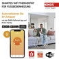 Preview: Emos Fußbodenheizungs-Thermostat GoSmart Fußbodenheizung Unterputz WiFi 1-70°C P56201UF
