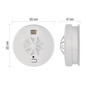 Preview: Emos Rauchmelder Brandmelder THS916A 9V 54-65°C P56300