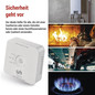 Preview: Emos CO-Melder GoSmart TCS0101W WiFi IP30 Alarmspeicher P56400S