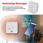 Preview: Emos CO-Melder GoSmart TCS0101W WiFi IP30 Alarmspeicher P56400S