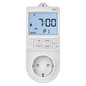 Preview: Emos Steckdosenthermostat GoSmart 2in1 WiFi digitale Zeitschaltuhr Schutzkontakt P56601SH