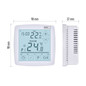 Preview: Emos Raumthermostat OpenTherm programmierbar verkabelt Fußbodenheizung P56A01