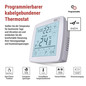 Preview: Emos Raumthermostat OpenTherm programmierbar verkabelt 7-30°C P56A02