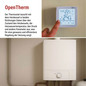 Preview: Emos Raumthermostat OpenTherm programmierbar verkabelt 7-30°C P56A02