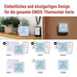Preview: Emos Raumthermostat OpenTherm programmierbar kabellos 7-30°C 0,1°C P56A11
