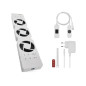 Preview: Emos Heizkörperventilator MONO 1 Lüfter 36m³/h Weiß P56PR1