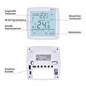 Preview: Emos Raumthermostat GoSmart WiFi programmierbar verkabelt 7-30°C P56S01