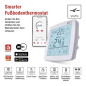 Preview: Emos Fußbodenheizungs-Thermostat GoSmart Fußbodenheizung WiFi programmierbar verkabelt P56S01F