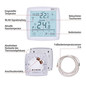 Preview: Emos Fußbodenheizungs-Thermostat GoSmart Fußbodenheizung WiFi programmierbar verkabelt P56S01F