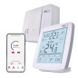 Preview: Emos Raumthermostat GoSmart WiFi programmierbar kabellos 7-30°C P56S11