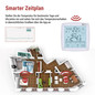 Preview: Emos Raumthermostat GoSmart WiFi programmierbar kabellos 7-30°C P56S11