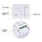 Preview: Emos Raumthermostat GoSmart WiFi programmierbar kabellos 7-30°C P56S11