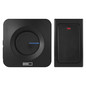 Preview: Emos Funkklingel netzbetrieben batterielose Taste 180m Schwarz P5729B