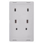 Preview: Emos Klingeltaster batterielos kompatibel mit P5729 P5731 IP44 180m P5729T