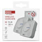Preview: Emos Funkklingel netzbetrieben batterielose Taste 180m 6 Tasten P5731