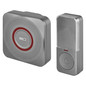 Preview: Emos Funkklingel GoSmart WiFi Schwarz/Silber 150m bis 8 Tasten P5735SS