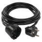 Preview: Emos Anschlussleitung 3m Schwarz PVC PC0123R