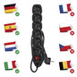 Preview: Emos Steckdosenleiste 6-fach mit Schalter 1,5m Schwarz PVC PC1621R