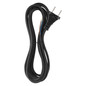 Preview: Emos Anschlussleitung Gummi/Neopren 2x1mm² 5m H05RN Schwarz S03050N