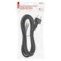 Preview: Emos Anschlussleitung Gummi 3x2,5mm² 3m Schwarz S03430