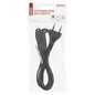 Preview: Emos Anschlussleitung PVC 2x0,75mm² mit Schalter 3m Schwarz S09273