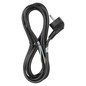 Preview: Emos Anschlussleitung PVC 3x1,0mm² 3m Schwarz S18313