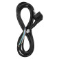 Preview: Emos Anschlussleitung PVC 3x1,5mm² 2m Schwarz S18322