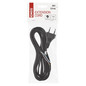 Preview: Emos Anschlussleitung PVC 2x0,75mm² 5m Schwarz S19275