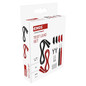 Preview: Emos Messleitungen mit Wechselspitzen 1A 30V/60V Rot Schwarz S4001R