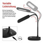 Preview: Emos LED Schreibtischleuchte 6,5W neutralweiss 4000K Schwarz 16x55cm Z7602B
