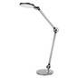 Preview: Emos LED Schreibtischleuchte 9,2W CCT warm-/neutral-/tageslichtweiss 3000K/4000K/6500K Dunkelgrau Aluminium 20x55cm Z7615