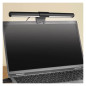 Preview: Emos LED Schreibtischleuchte 5,6W CCT warm-/neutral-/tageslichtweiss 3000K/5000K/6500K Schwarz Aluminium 30cm Z7625