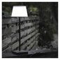 Preview: Emos LED Schreibtischleuchte 4W CCT warm-/neutralweiss 3000K/4000K/5000K Akku IP44 Schwarz 33x13cm Z7630B