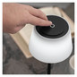 Preview: Emos LED Schreibtischleuchte 4W CCT warm-/neutralweiss 3000K/4000K/5000K Akku IP44 Schwarz 33x13cm Z7630B