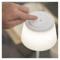 Preview: Emos LED Schreibtischleuchte 4W CCT warm-/neutralweiss 3000K/4000K/5000K Akku IP44 Weiß 33x13cm Z7630W