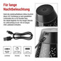 Preview: Emos LED Schreibtischleuchte 4,2W neutralweiss 4000K Akku IP44 Schwarz 35x13cm Z7634