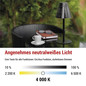 Preview: Emos LED Schreibtischleuchte 4,2W neutralweiss 4000K Akku IP44 Schwarz 35x13cm Z7634