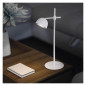 Preview: Emos LED Schreibtischleuchte 4,2W neutralweiss 4000K Akku Weiß 40x11cm Z7635W