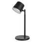 Preview: Emos LED Schreibtischleuchte 6W CCT warm-/neutral-/tageslichtweiss 3000K/4000K/6500K Akku Schwarz Aluminium 25x10cm Z7636B