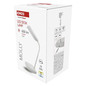 Preview: Emos LED Schreibtischleuchte 12W CCT warm-/neutral-/tageslichtweiss 3000K/4000K/6500K Weiß 30cm Z7638W