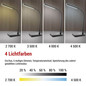 Preview: Emos LED Schreibtischleuchte 5,5W CCT warm-/neutralweiss 2700K/4500K Schwarz 35cm Z7639