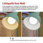Preview: Emos LED Schreibtischleuchte 25W Grün 15x15cm Z7640GR